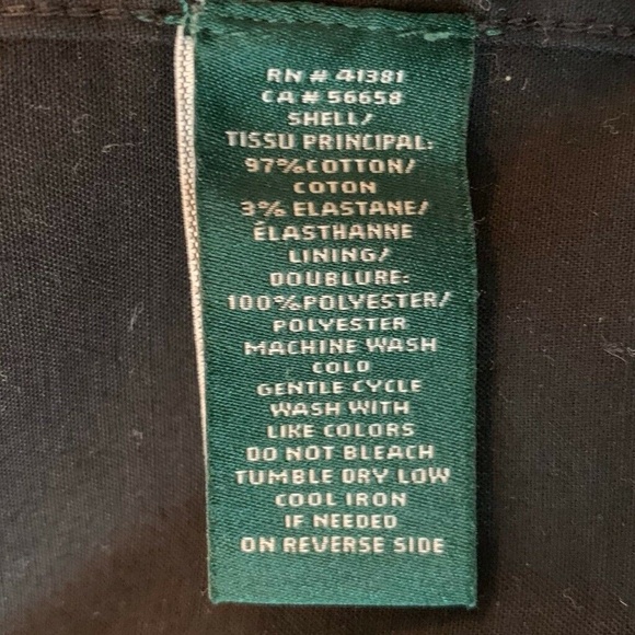 Lauren Ralph Lauren Peacoat Black Pockets 4 - Picture 6 of 7